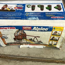 Alpine Swing and slide 