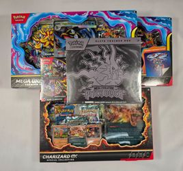 Pokemon TCG Lot Pitch Black Greninja Charizard