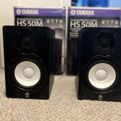 Yamaha HS50 Studio Monitors Pair