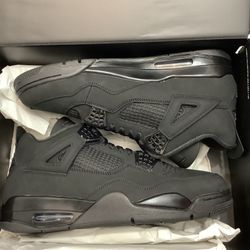 Size 13M|Brand New Air Jordan 4 Black Cat Men’s Size 13
