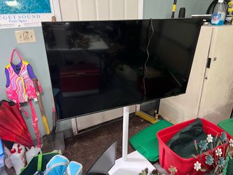 50” Samsung TV with stand