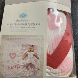Cloud Island (Muslin Blanket  And Frame Set 