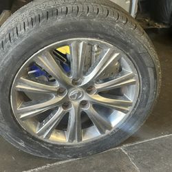 Lexus 17” X7 Wheel And Tire