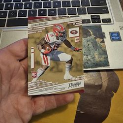 Elijah Mitchell Football Card