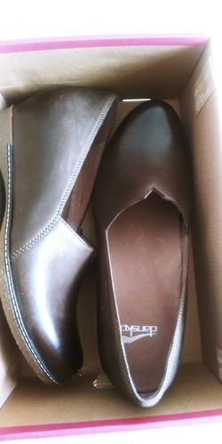 Dansko 38 slip professional show brown