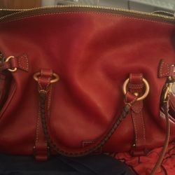 Leather Purse  /Dooney N Bourne
