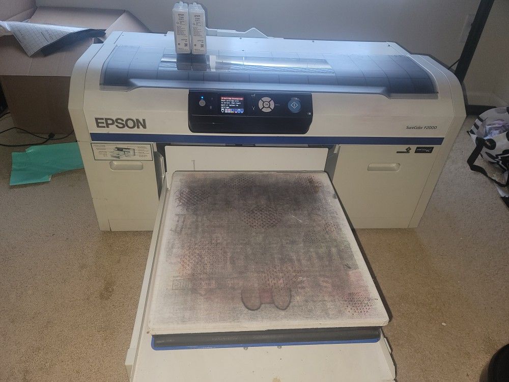 Epson F2000 Surecolor DTG PRINTER.