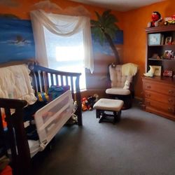 Heavy Wood BASSETT BABY ROOM