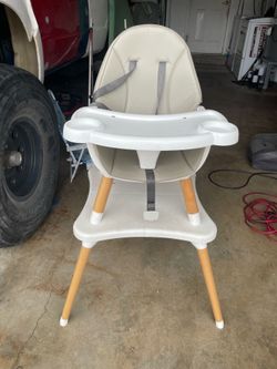 High chair table