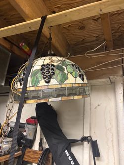 vintage tiffany lamp