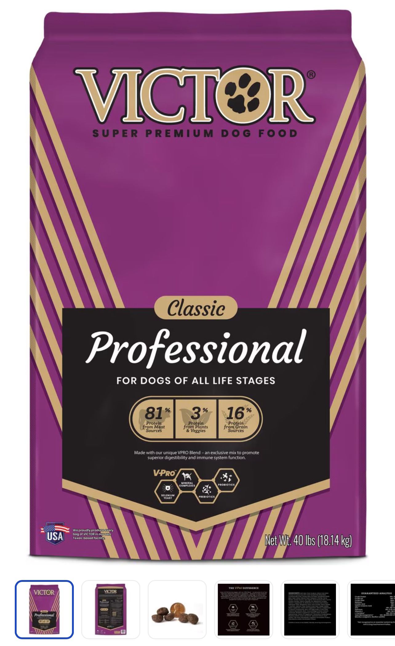 Voictor Professional Dog Food