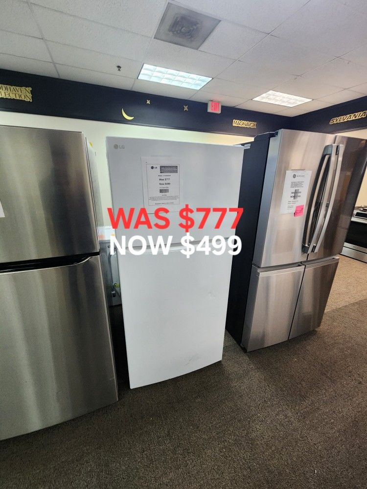 20 Cu. Ft. Tip Freezer Refrigerator W/multi Air Flow And Reversible Door 