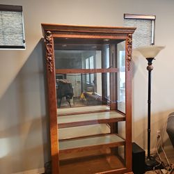 Display Cabinet Wood, The CANNERY 