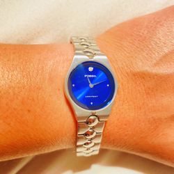 Gorgeous Blue Fossil Arkitekt FS-2876 Women’s Watch