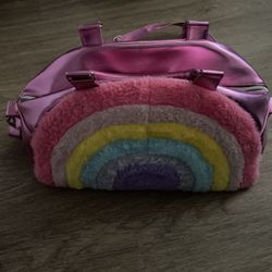 Kids Rainbow Overnight bag