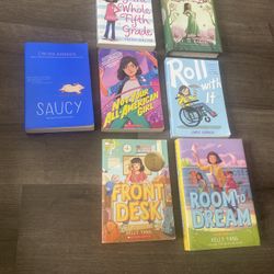 Set of 7 new/good condition books. Can buy as whole or separately!