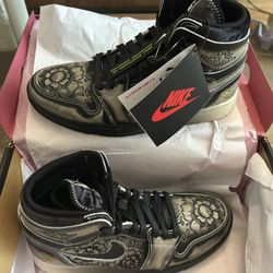  Jordan 1 High Zoom Air CMFT 2 Día de Muertos size 8 NEVER WORN