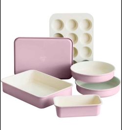 Pink Ceramic Bakeware - new