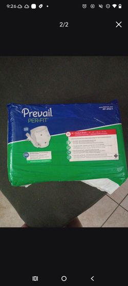 Adults diapers size M $6 each