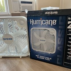 Hurricane 20” Box Fan, 2400 CFM, 3 Speeds