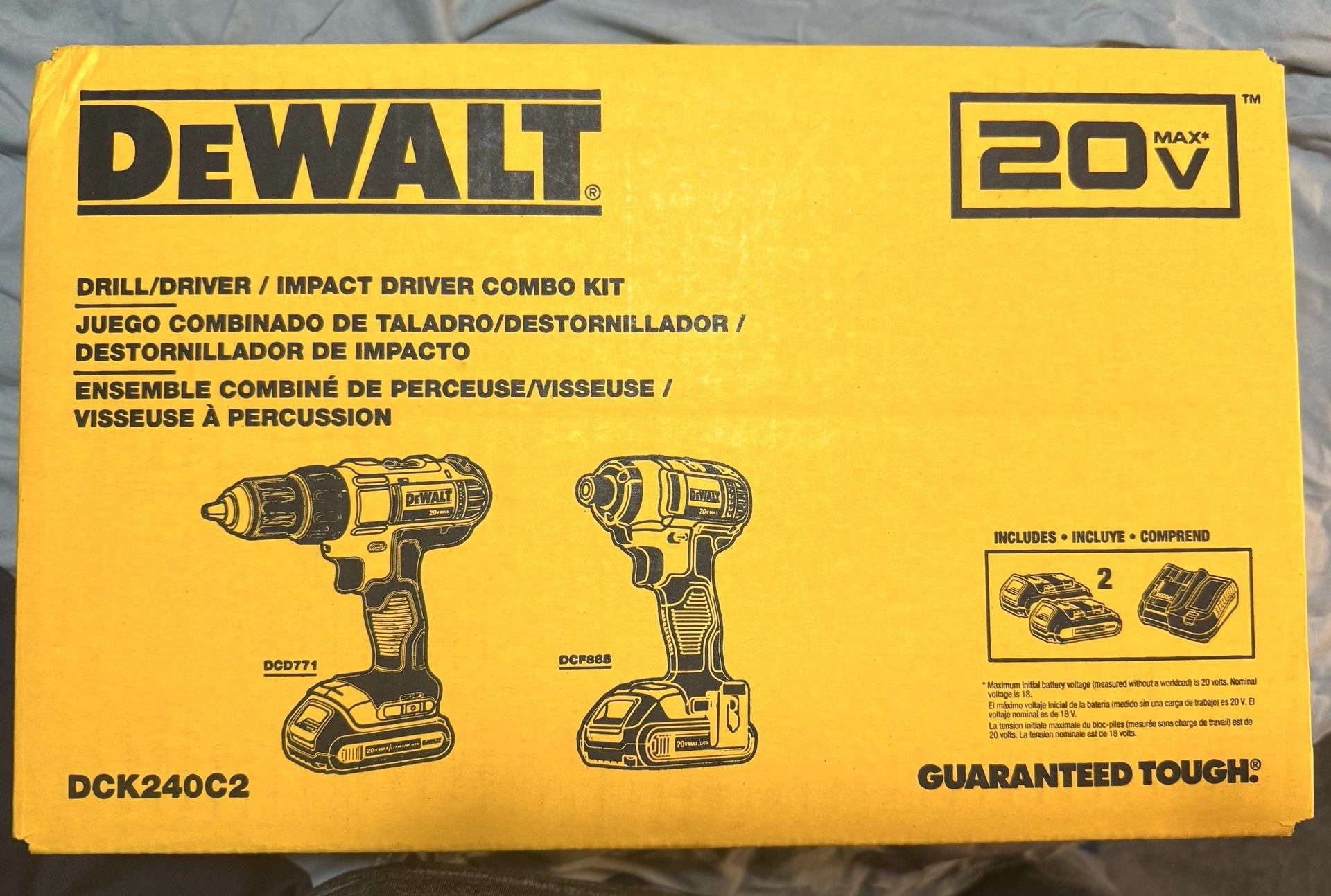 Dewalt Drill/driver Box Set