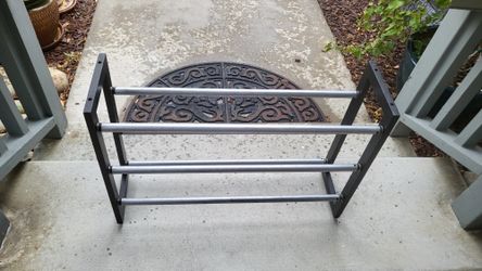 Shoe Rack Extendable, For 9-18 Pairs
