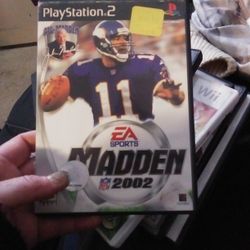 Ps2 Madden 2002 Game
