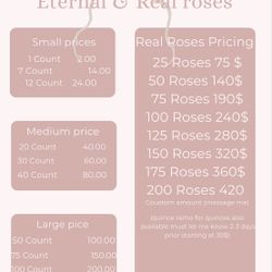 Ramos Ribbon/ Real Roses