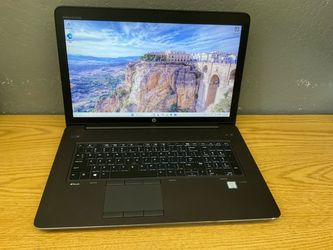 HP ZBook 17 G3, 16 GB ram, core i7-6th Gen