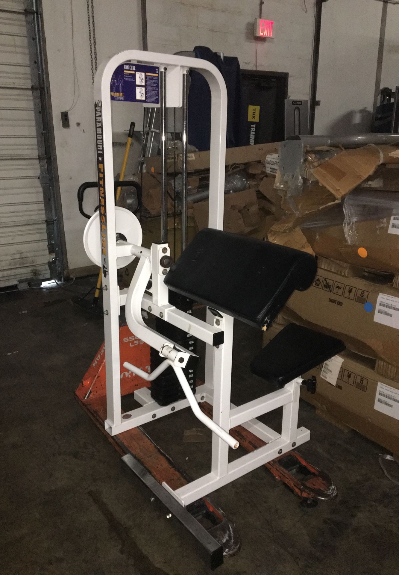 Paramount FL600 Arm Curl Machine for Sale in Dallas TX OfferUp