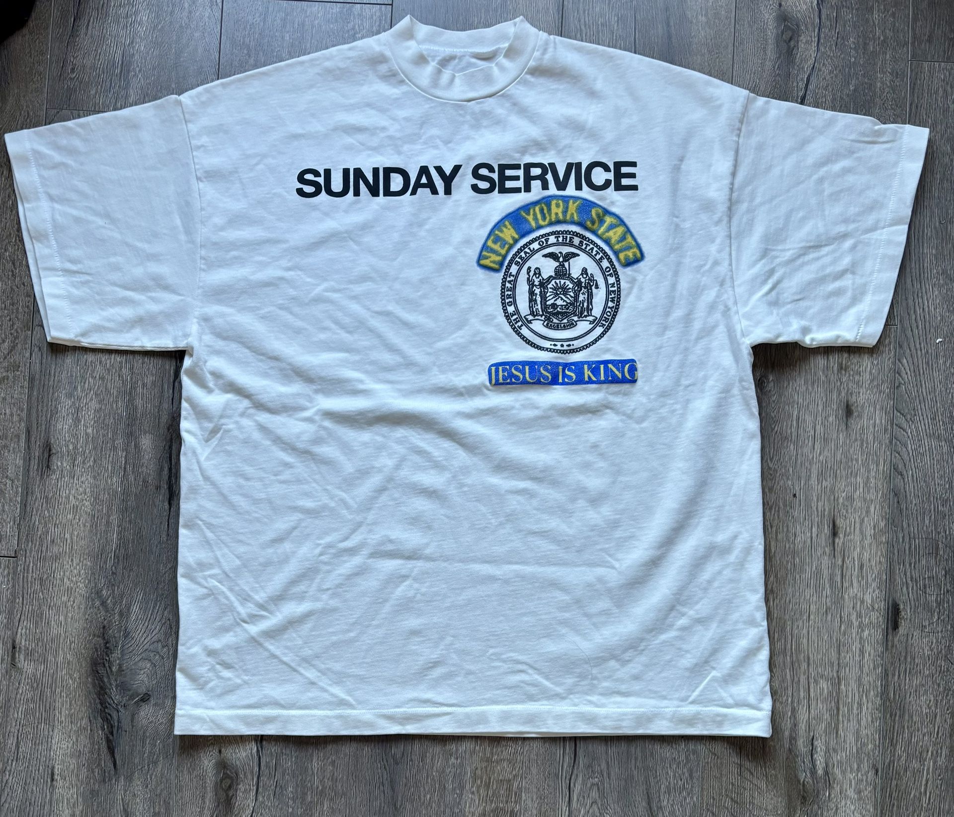 Kanye West Sunday Service New York III Tee Size Large