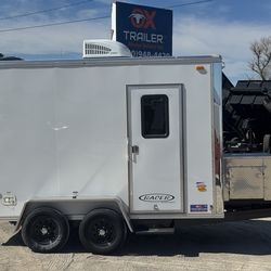 Carson Racer Dog Grooming Enclosed Trailer
