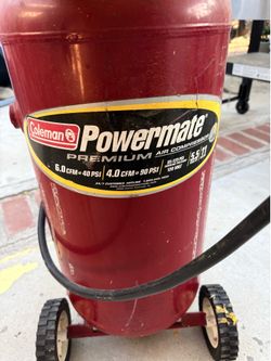 Coleman powermate air compresor
