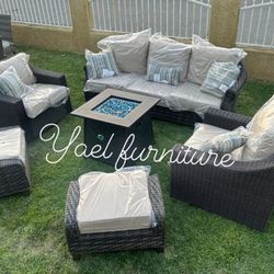 Brand New Patio Outdoor Furniture Set Sunbrella Fabric 