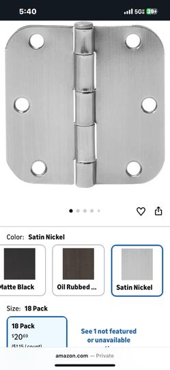 Box Of About 200 Door Hinges
