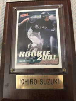 2001 Ichiro Suzuki Rookie Card 