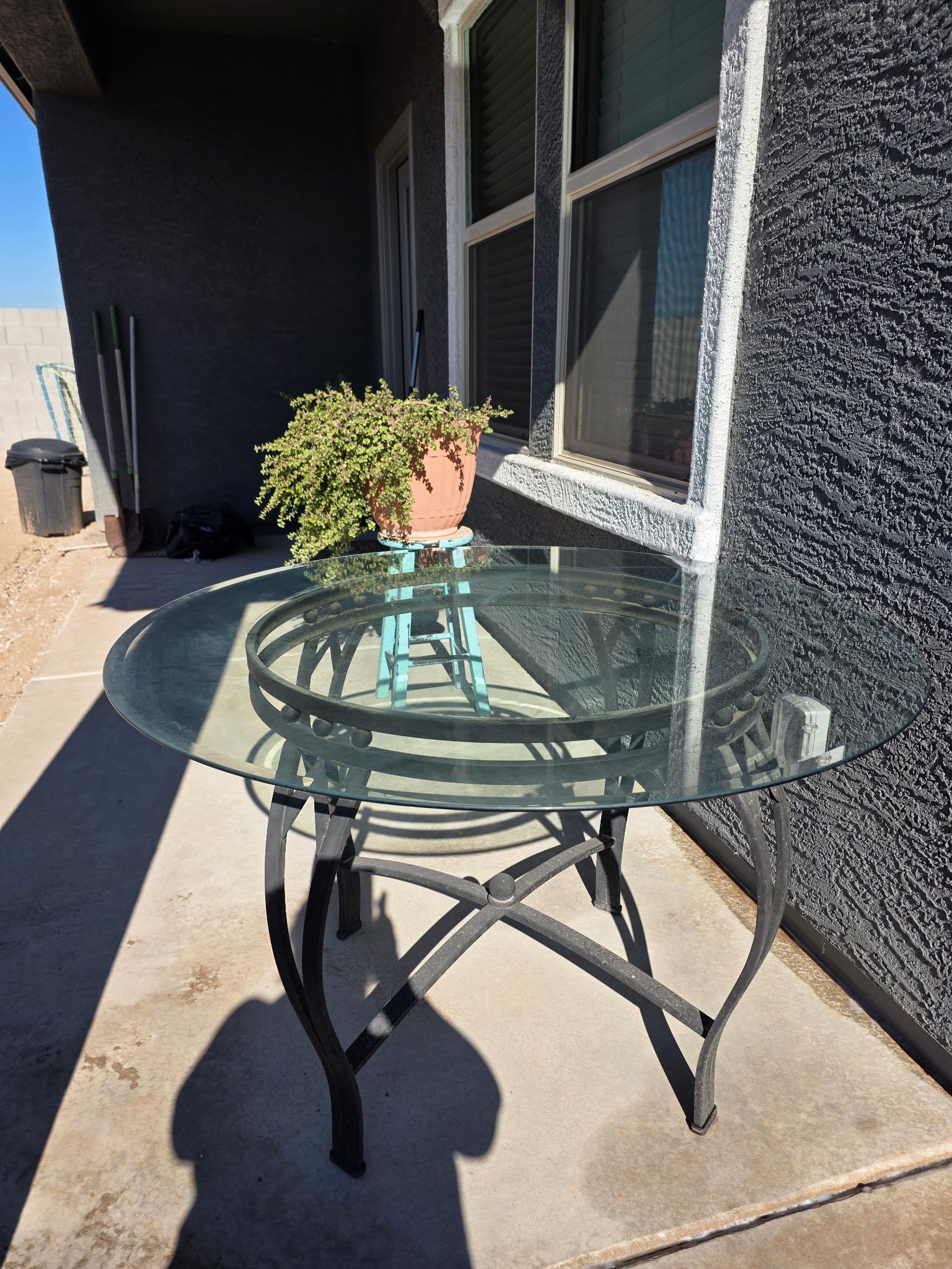 Glass Table And Chairs
