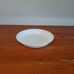 Vintage Pyrex Opal White Glass Pie Plate Pan