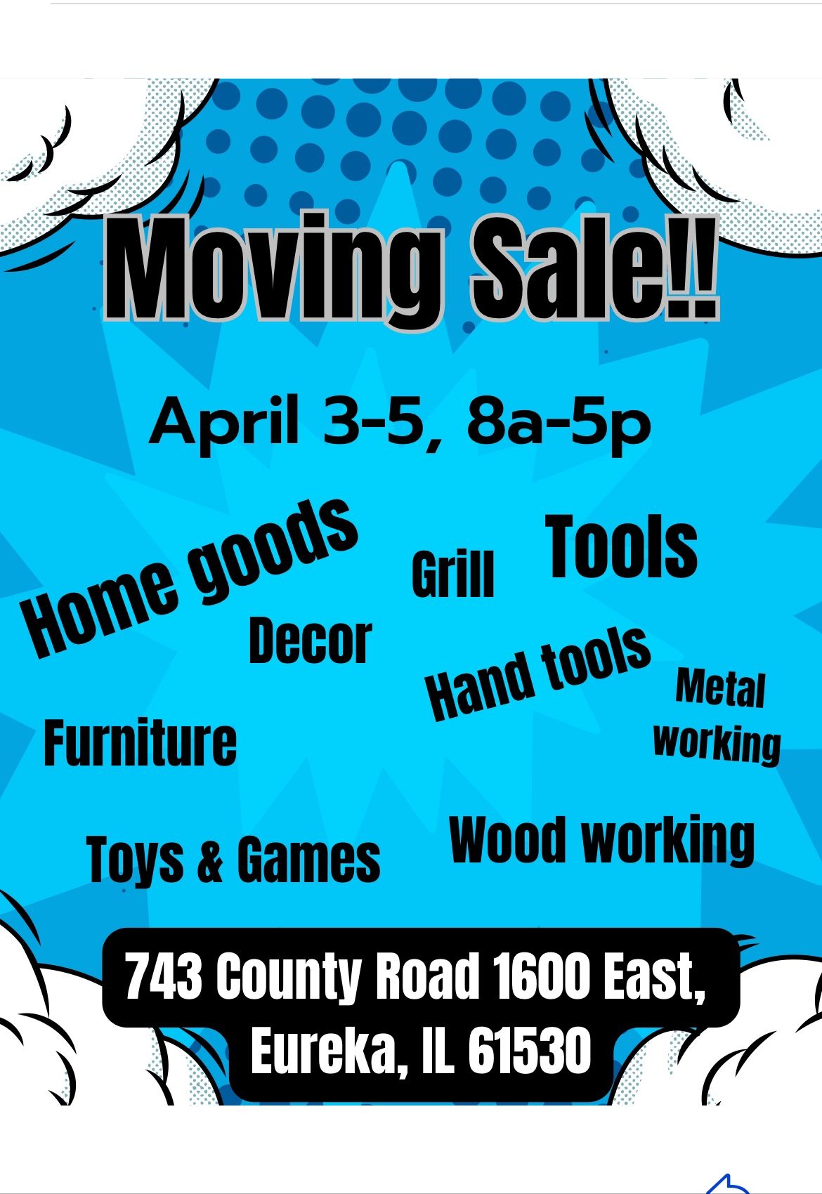 Moving Sale
