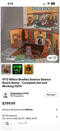 Séance board game