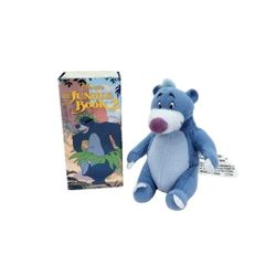 Disney Tiny Tins Baloo Bear Mini Plush  The Jungle Book 2 Vintage 2003