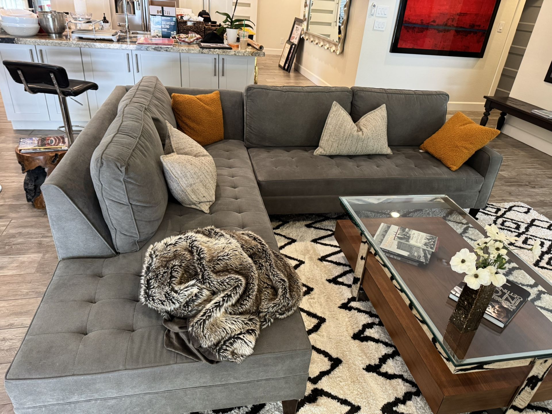 Z Gallerie Sectional Sofa