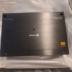 KENWOOD EXCELON AMP AND SUB