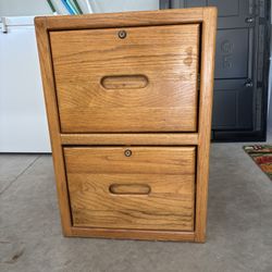 For Sale. Wood File Cabinet