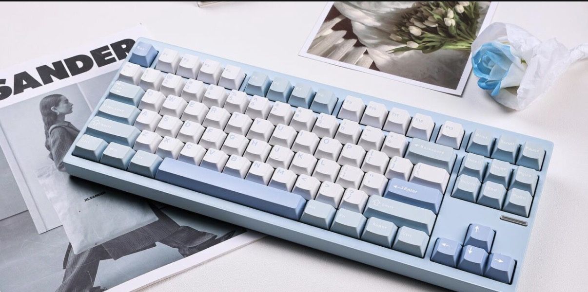 MCHOSE GX87 Aluminum Mechanical Keyboard With Limited Edition Dragon Keycap