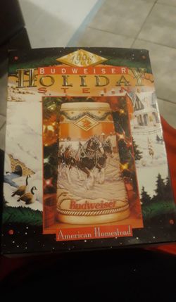 Budweiser Collector Stein
