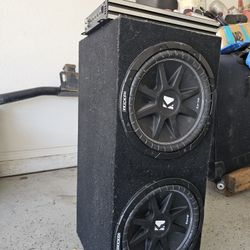 12 In Kiker Subs And Power Acustic Amp
