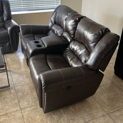 Double Reclining Love Seat
