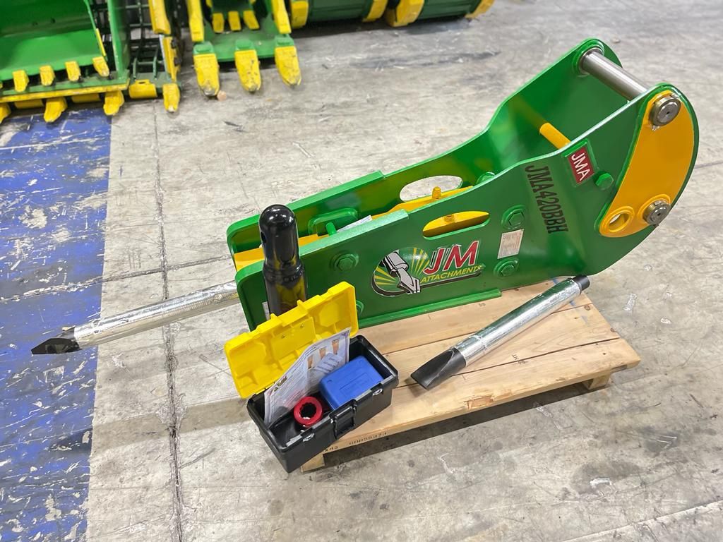 Backhoe Caterpillar CAT 420 Hydraulic Hammer Breaker or Similar Machine
