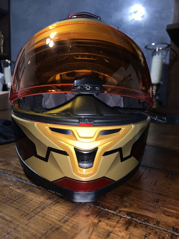 Used Iron Man motorcycle helmet. Size XXL for Sale in Miami, FL - OfferUp